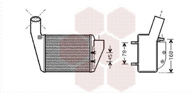 VAN WEZEL Интеркулер 58004222